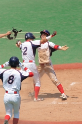 硬式野球部　春季リーグ戦１位通過　１２年ぶりの全国出場！