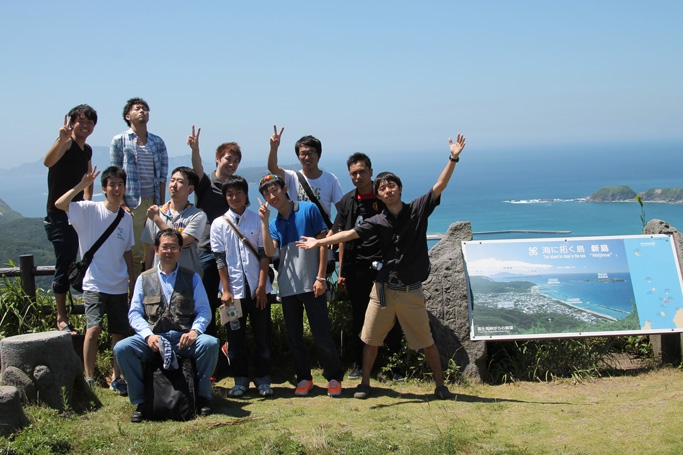 3年恩田ゼミが地域づくりをテーマに8月神津島で合宿を行いました