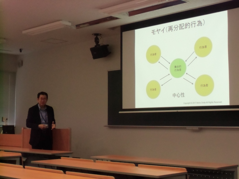 恩田教授が経済社会学会で報告しました