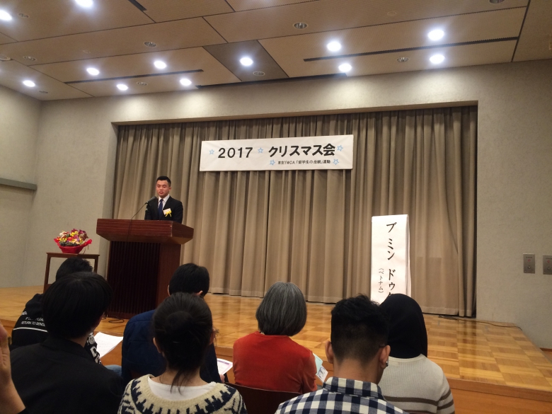 東京YWCA日本語スピーチ大会で優勝