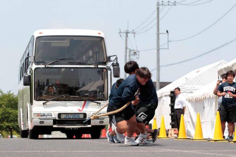 ラグビーの楽しさを伝えたい！　ラグビー部が龍ヶ崎市ラグビー協会イベントで活躍