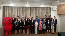 ビジネス法学科2年生グエン チュン ミン ユンさんが、2018年度チーバくん大使に任命されました。