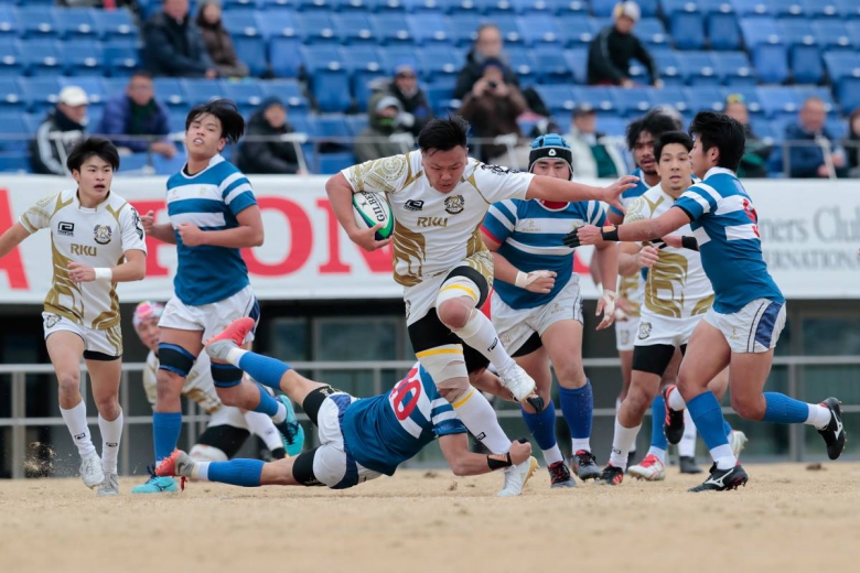 ラグビー大学選手権ベスト８入り