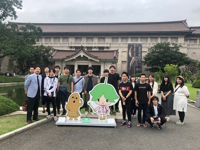 東京国立博物館を訪ねて（4年中原ゼミ：美術史）