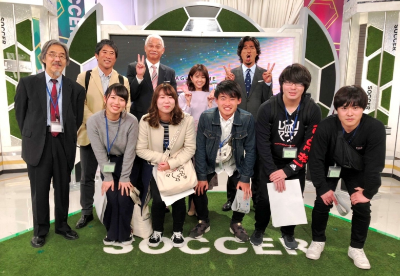 NHK衛星「Jリーグタイム」送出見学